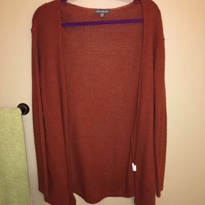 Burnt Orange Cardigan
